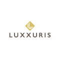 Luxxuris.com logo, a brandable .com business name for sale