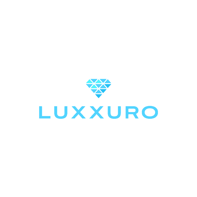 Luxxuro.com logo, a brandable .com business name for sale