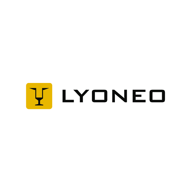 Lyoneo.com logo, a brandable .com business name for sale
