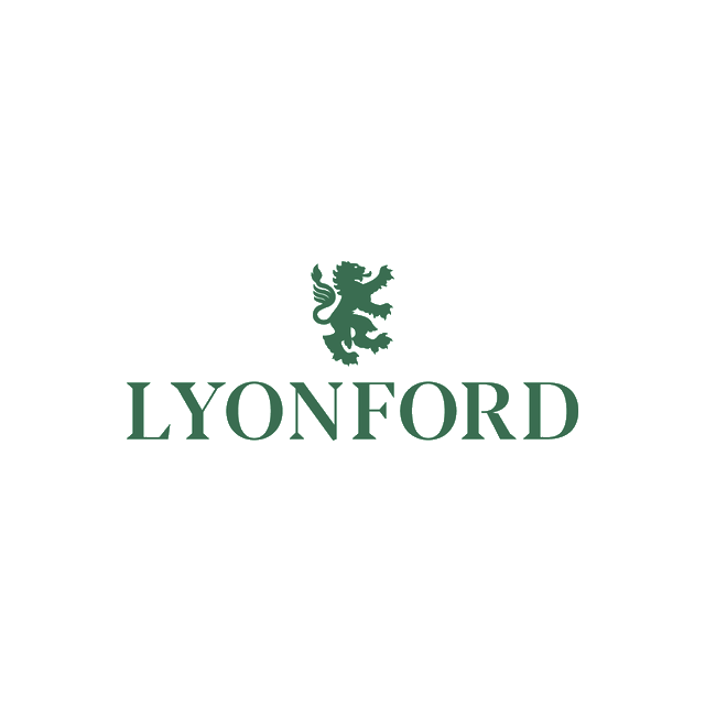 Lyonford.com logo, a brandable .com business name for sale
