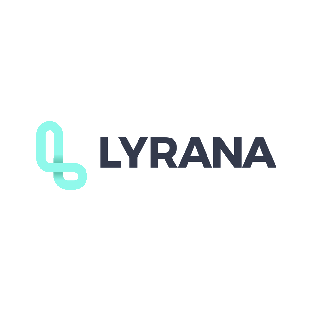 Lyrana.com logo, a brandable .com business name for sale