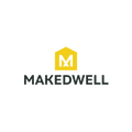 Makedwell.com logo, a brandable .com business name for sale