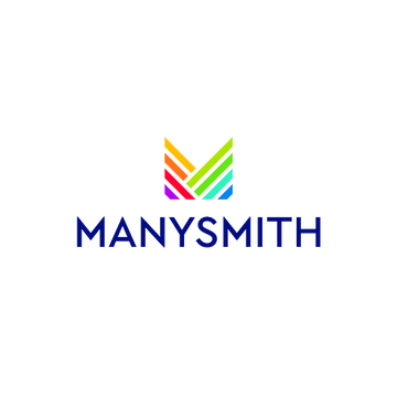 Manysmith.com logo, a brandable .com business name for sale