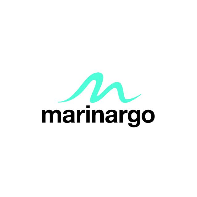 Marinargo.com logo, a brandable .com business name for sale