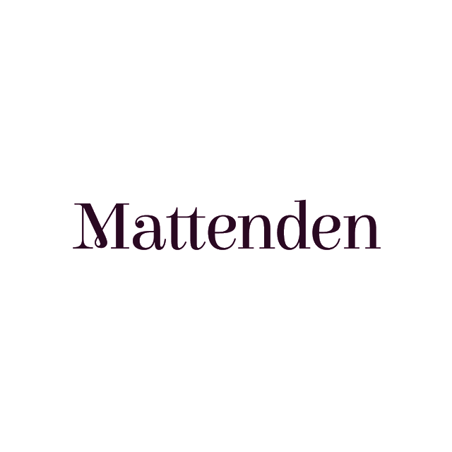 Mattenden.com logo, a brandable .com business name for sale