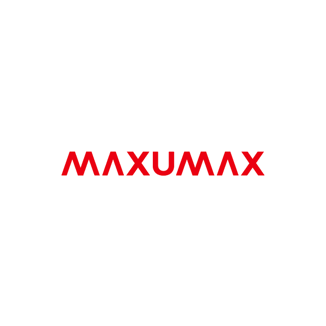 Maxumax.com logo, a brandable .com business name for sale