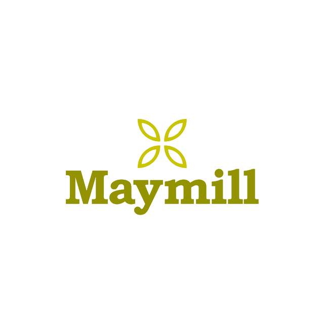 Maymill.com logo, a brandable .com business name for sale