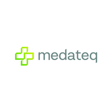 Medateq.com logo, a brandable .com business name for sale