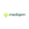 Mediqem.com logo, a brandable .com business name for sale
