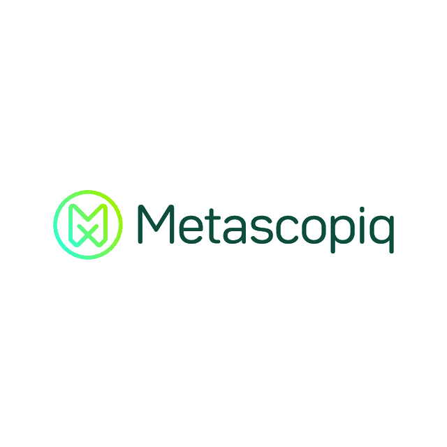Metascopiq.com logo, a brandable .com business name for sale