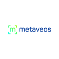 Metaveos.com logo, a brandable .com business name for sale
