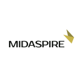 Midaspire.com logo, a brandable .com business name for sale