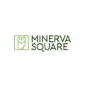 MinervaSquare.com logo, a brandable .com business name for sale