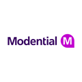Modential.com logo, a brandable .com business name for sale