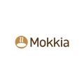Mokkia.com logo, a brandable .com business name for sale