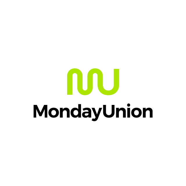 MondayUnion.com logo, a brandable .com business name for sale