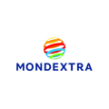 Mondextra.com logo, a brandable .com business name for sale