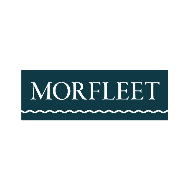 Morfleet.com logo, a brandable .com business name for sale