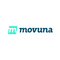 Movuna.com logo, a brandable .com business name for sale
