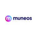 Muneos.com logo, a brandable .com business name for sale