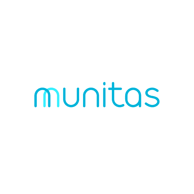 Munitas.com logo, a brandable .com business name for sale