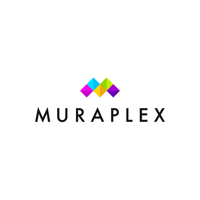 Muraplex.com logo, a brandable .com business name for sale