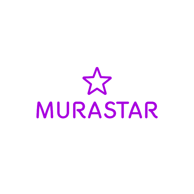 Murastar.com logo, a brandable .com business name for sale