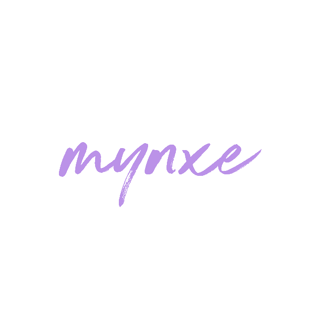 Mynxe.com logo, a brandable .com business name for sale