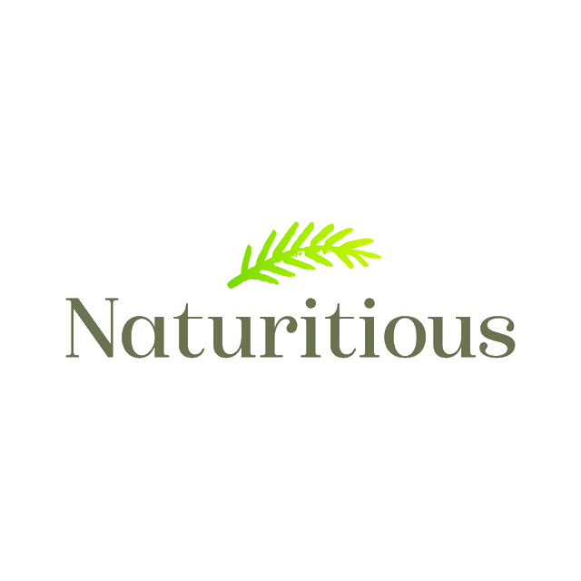 Naturitious.com logo, a brandable .com business name for sale