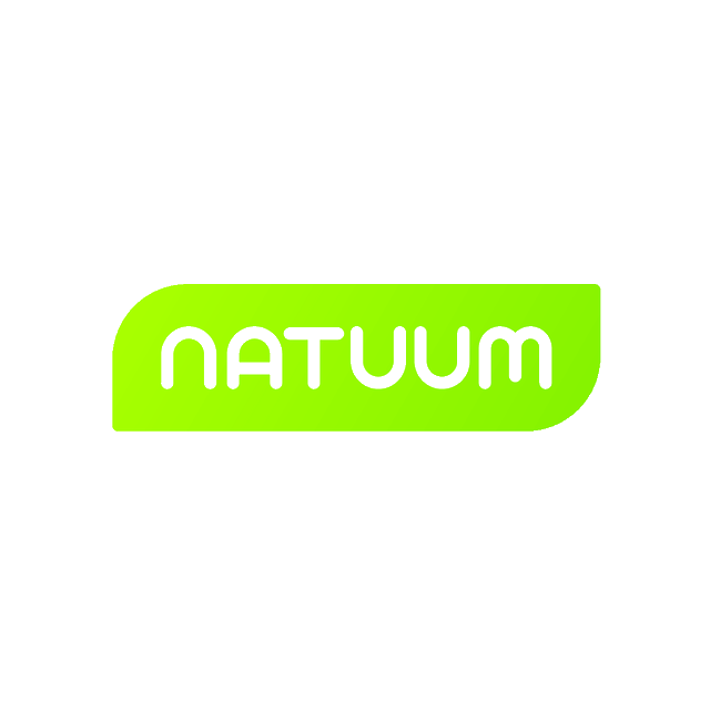 Natuum.com logo, a brandable .com business name for sale