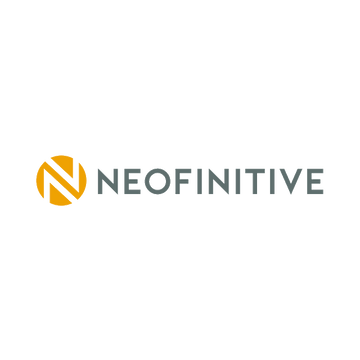 Neofinitive.com logo, a brandable .com business name for sale