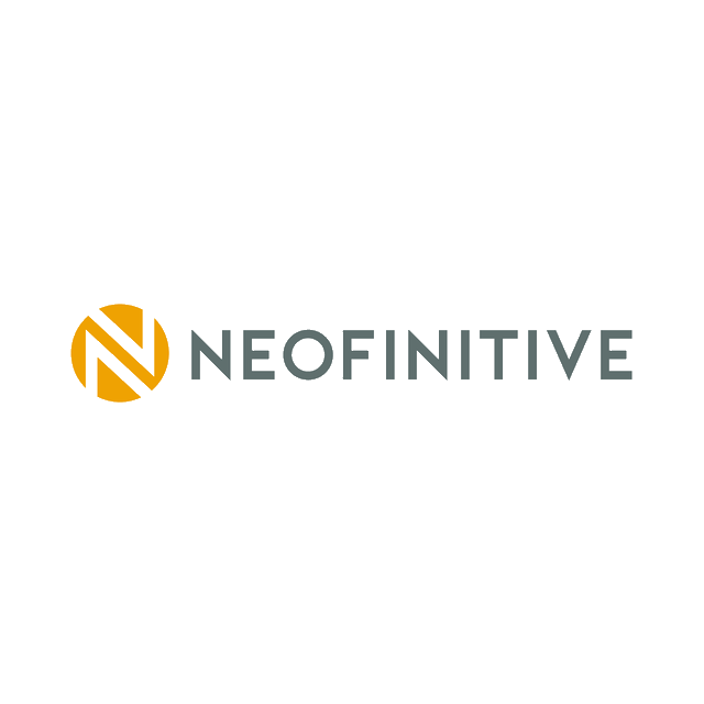 Neofinitive.com logo, a brandable .com business name for sale