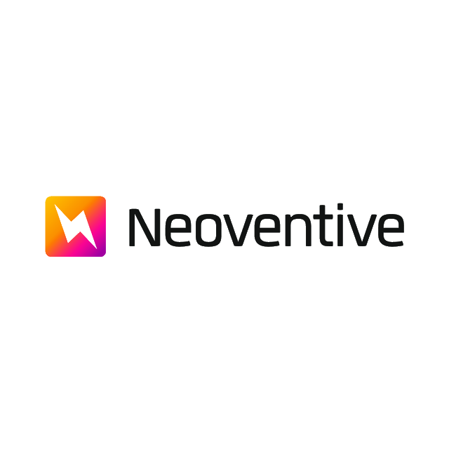 Neoventive.com logo, a brandable .com business name for sale