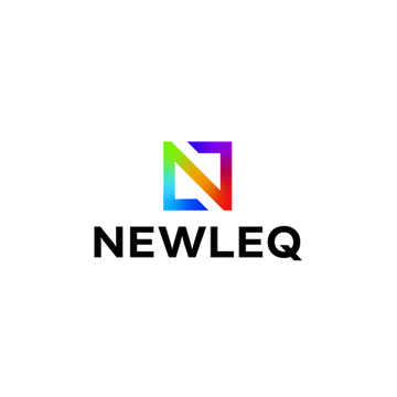 Newleq.com logo, a brandable .com business name for sale