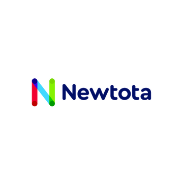 Newtota.com logo, a brandable .com business name for sale