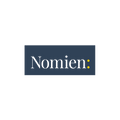 Nomien.com logo, a brandable .com business name for sale