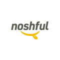 Noshful.com logo, a brandable .com business name for sale