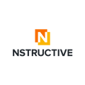 Nstructive.com logo, a brandable .com business name for sale