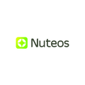 Nuteos.com logo, a brandable .com business name for sale