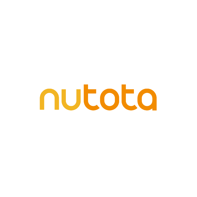Nutota.com logo, a brandable .com business name for sale