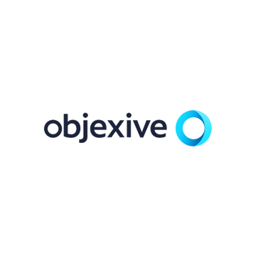 Objexive.com logo, a brandable .com business name for sale