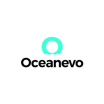 Oceanevo.com logo, a brandable .com business name for sale