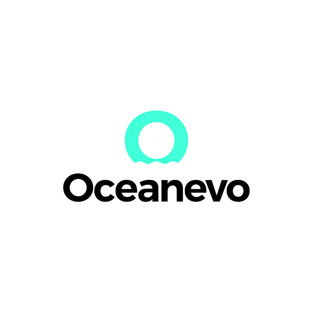 Oceanevo.com logo, a brandable .com business name for sale