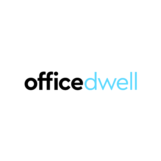 OfficeDwell.com logo, a brandable .com business name for sale