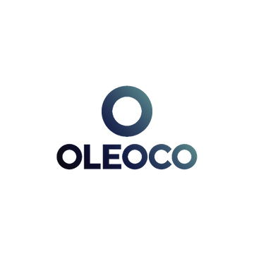 Oleoco.com logo, a brandable .com business name for sale