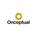Onceptual.com logo, a brandable .com business name for sale