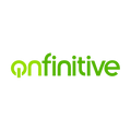 Onfinitive.com logo, a brandable .com business name for sale