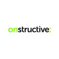 Onstructive.com logo, a brandable .com business name for sale