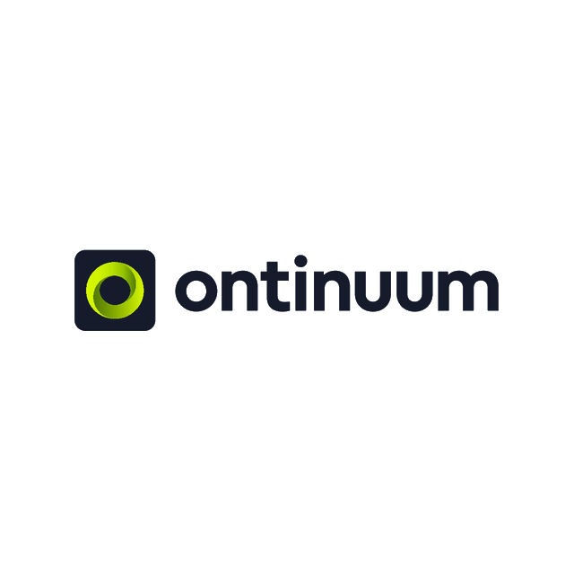 Ontinuum.com logo, a brandable .com business name for sale