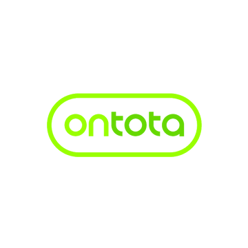 Ontota.com logo, a brandable .com business name for sale